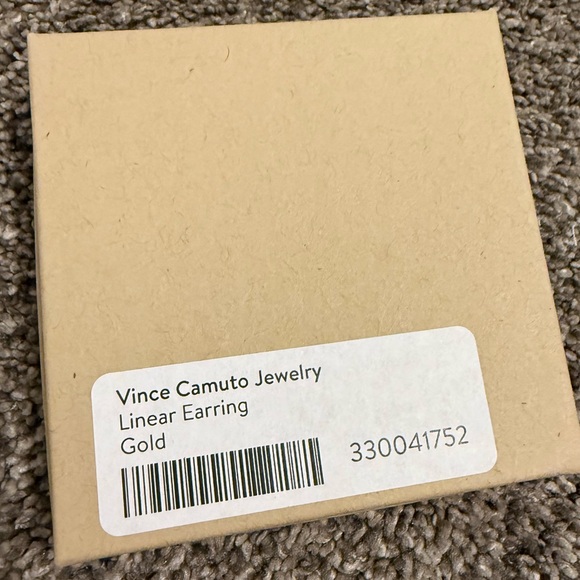Vince Camuto Linear Earrings - Gold - Picture 4 of 4